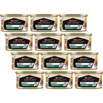 PRO PLAN Adult drėgnas vištienos paštetas Šlapias kačių ėdalas 12x85g
