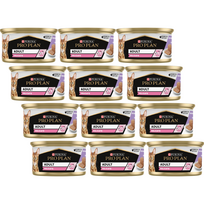 PRO PLAN Adult Delicate Šlapias kačių ėdalas su kalakutiena 12x85g