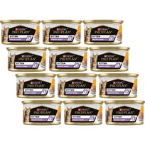 PRO PLAN Kitten Mousse with Chicken Šlapias kačiukų ėdalas 12x85g