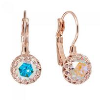 Auskarai moterims DiamondSky „Vintage (Aurora Borealis)“ su Preciosa kristalais
