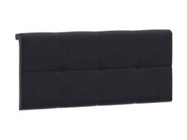 Minkštas galvūgalis 90, juodas 200x90, 200x90