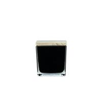 Kvapni žvakė stikliniame indelyje ILAJA, su metaliniu dangteliu, 8 x 8 x 8 cm
