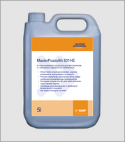 MasterPozzolith 501 HE - prieššaltinis priedas betonui - greitiklis, 5L
