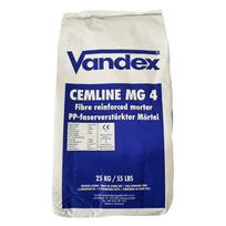 VANDEX CEMLINE MG 4 armuotas remontinis hidroizoliacinis mišinys, 25kg