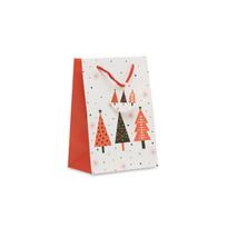 Popierinis dovanų maišelis "Christmas tree" (23x10x16cm)