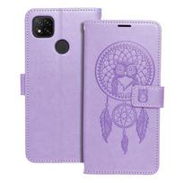 MEZZO knygų dėklas XIAOMI Redmi 9C / 9C NFC svajonių gaudyklei violetinė
