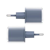 Acefast A53 PD 30W GaN USB-C įkroviklis su ekranu - pilkas