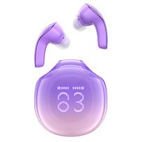 Acefast T9 „Bluetooth 5.3“ belaidės ausinės - violetinės