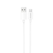 Dudao L4SM USB-A / micro USB laidas 2A 1m - baltas