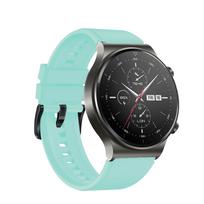 Silikoninė apyrankė Huawei Watch GT 2 / 3 / 4 / 2 Pro / 3 Pro / 4 Pro / GT 2e - Šviesiai žalia