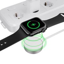 Tech-Protect UltraBoost magnetinis indukcinis įkroviklis su USB-A prijungimu Apple Watch 1,2 m - Balta