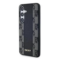 DKNY Odinė Patikrinta Mono Rašto MagSafe dėklas Samsung Galaxy S24+ - juodas