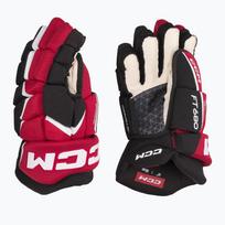 Ledo ritulio pirštinės CCM JetSpeed FT680 SR black/red/white
