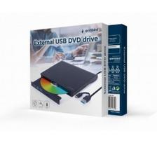 Gembird External USB DVD Drive | DVD-USB-031 | Interface USB Type-C (m), USB 3.1 Gen. 1 | DVD±R/RW / CD±R/RW | CD read speed 24 x | CD write speed 24 x | Black