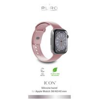Puro Icon silikono dirželis Apple Watch 38 / 40 / 41 mm - Rausvas (2 vnt.)