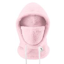 Qunature Arctic Velvet slidinėjimo balaklava Dydis M - Rožinė