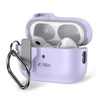 Tech-Protect Slim Hook dėklas su karabinu Apple AirPods Pro 1 / 2 - Violetinis