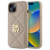 DKNY Margošu Logotipas iPhone 14 Dėklas - Cream