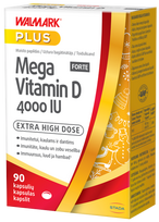 WALMARK   Mega Vitamin D Forte 4000IU kapsulės, 90 vnt.
