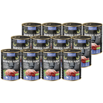 DOLINA NOTECI Super Rafi Cat P&F su putpelių ir triušių kepenėlėmis 12x400g