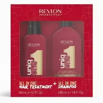 Revlon Professional Plaukų priežiūros rinkinys Uniq One Treatment - Shampoo Duo Set