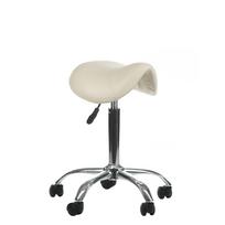 Meistro kėdė balno tipo, BD-9909, kreminė