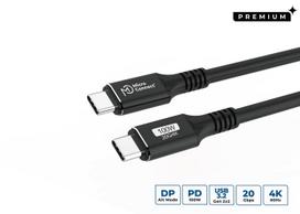 MicroConnect USB-C to USB-C cable 3m  Premium , 100W, 20Gbps, USB