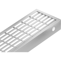 Mexen Flat M33 dangtelis linijiniam drenažui 60 cm, inox - 1033060