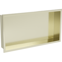 Mexen X-Wall-R nišinė lentyna su apvadu 60 x 30 cm, šlifuotas auksas - 1950603010