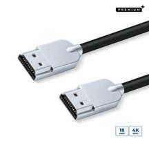 MicroConnect Premium 4K HDMI Cable Super  Slim 0.5m