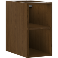Mexen Box-A atviras spintelė su lentyna 25 cm, riešutas - 91AX2-0250-470-0-86