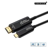 MicroConnect Premium USB-C HDMI fiber  cable 15m 15m USB-C to HDMI