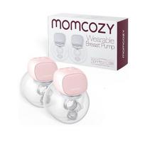 Dvigubas belaidis nešiojamas elektrinis pientraukis Momcozy S9 Pro, pink