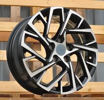 Ratlankis RACINGLINE H3318F R17x7 5x114.3 ET 51 CB 67.1 (Black Polished) (690 kg)