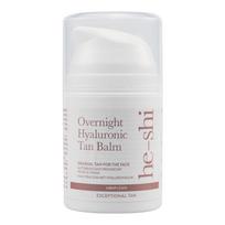 HE - SHI OVERNIGHT HYALURONIC veido savaiminio įdegio balzamas, 50 ml