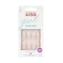KISS GEL FANTASY SCULPTED NAIL priklijuojami nagai (28 vnt.)