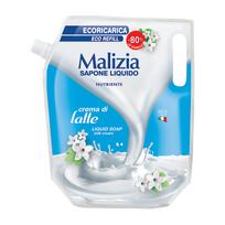 MALIZIA NUTRIENTE MILK CREAM skystojo muilo papildymas, 1 l