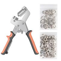 Rankinis perforatorius Metalinis oro skylės kniedės replės Odos prakiurimo įrankis Prakiurimo įrankis 3/8 colio 10 mm prakiurimo įvorės replių rinkinys Grey
