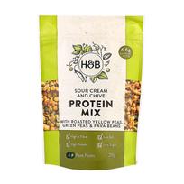 HOLLAND & BARRETT SOUR CREAM & CHIVE PROTEIN MIX baltymų mišinys, 210 g