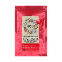 HOLLAND & BARRETT FRUITFETTI šaltyje džiovinti persikai ir braškės, 30 g