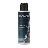 ECOLATIER URBAN SPORT 2IN1 dušo želė ir plaukų šampūnas, 100 ml
