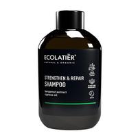 ECOLATIER STRENGTHEN & REPAIR plaukų šampūnas, 400 ml