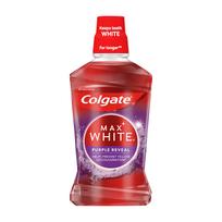COLGATE MAX WHITE PURPLE REVEAL burnos skalavimo skystis, 500 ml