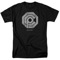 Robocop Nudėvėtas Ocp Logotipo Marškinėlis Dydžiai S-4XL NAUJAS 2XL gray