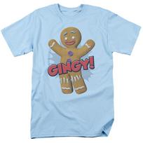 Shrek Gingy marškinėliai dydžiai S-4XL NAUJAS 4XL