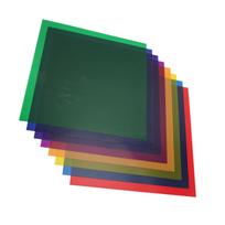 Spalvotas filtras Didelio pralaidumo Universalus spalvos korekcijos gelinis filtras blykstės LED apšvietimo fotografijai 8 colors