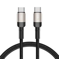 Tech-Protect UltraBoost Evo USB-C / USB-C PD kabelis 100W 5A 1m - titano
