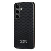 Audi IML Siuvinėta MagSafe Dėklas S24 S921 juoda/juoda kietasis dėklas AU-IMLMS24-Q5/D3-BK