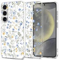 Tech-Protect FlexAir dėklas Samsung Galaxy S25 - Ramunėlės su lapais