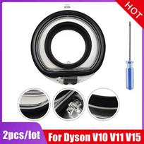 Dulkių surinkimo konteineris Dyson V10 SV12 dulkių siurblio dalims Dulkių surinkimo konteinerio pagrindo dangtelis Viršutinis fiksuotas sandarinimo žiedas Priedai